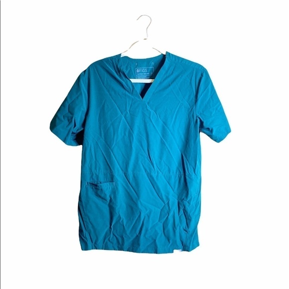 Figs FIONlite amazon Green Xs Vneck - Picture 1 of 5
